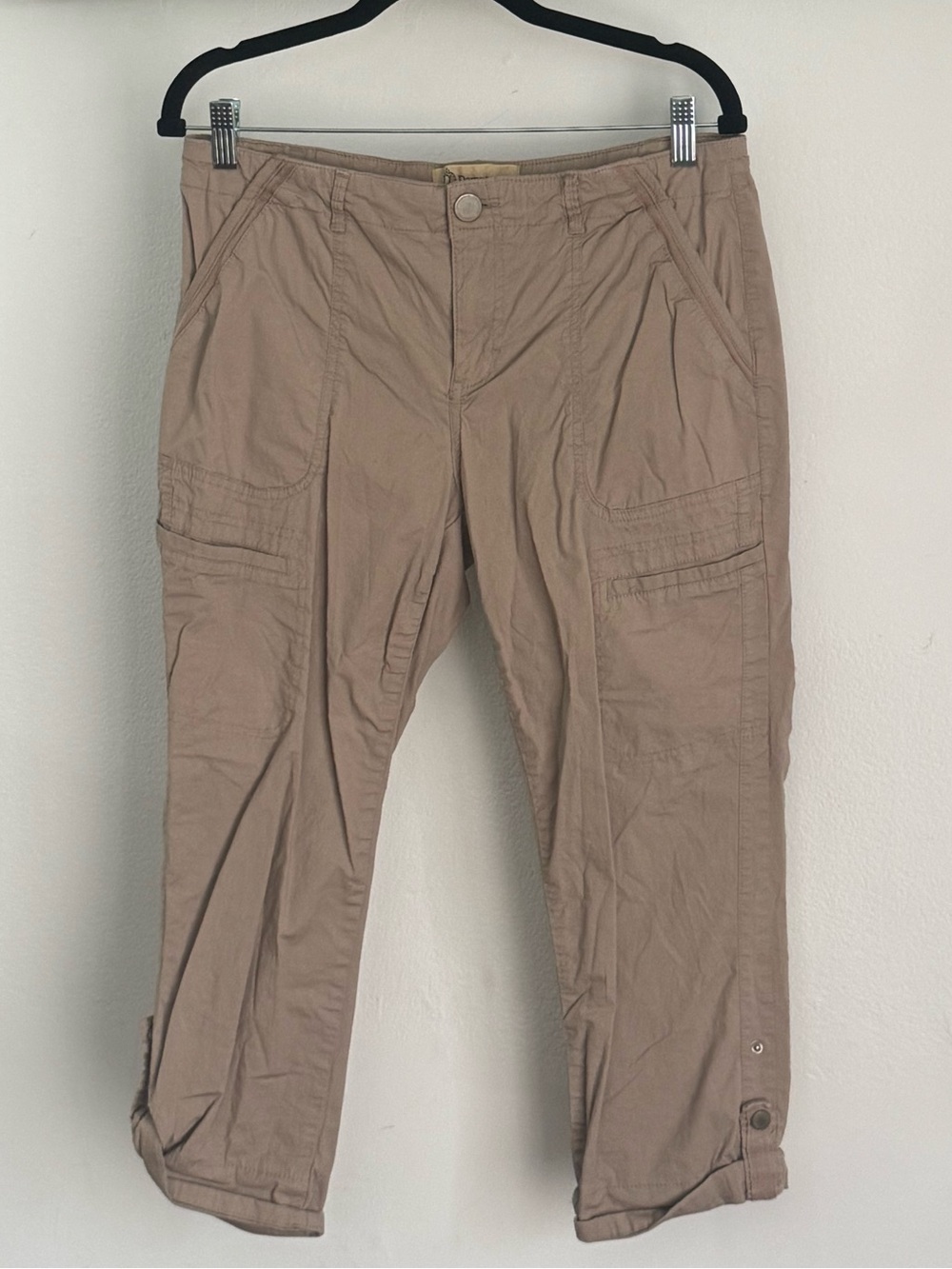 Democracy Khaki Cargo Capris
